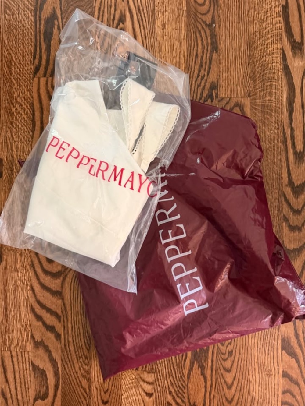 Brand New with Tags - Peppermayo Christopha White Mini Dress Size 4 - Picture 2 of 4